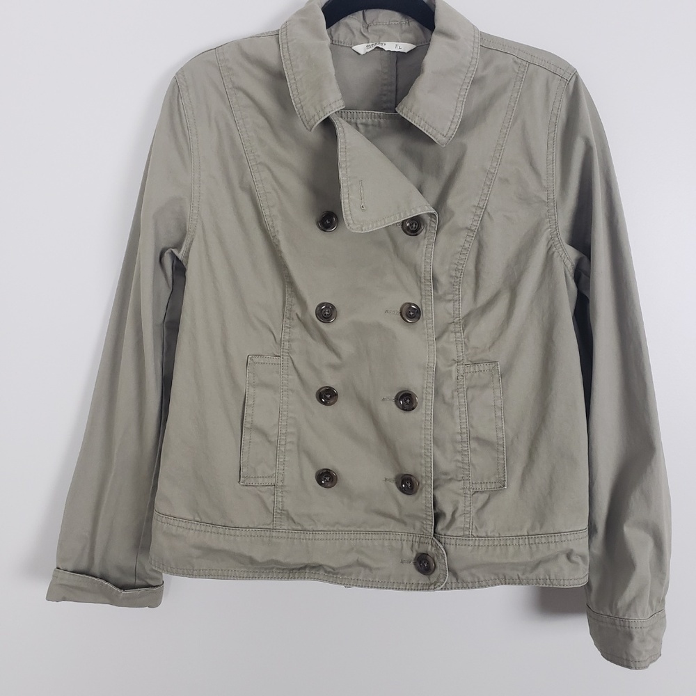 Old Navy Khaki Safari Jacket B9 - Picture 2 of 6